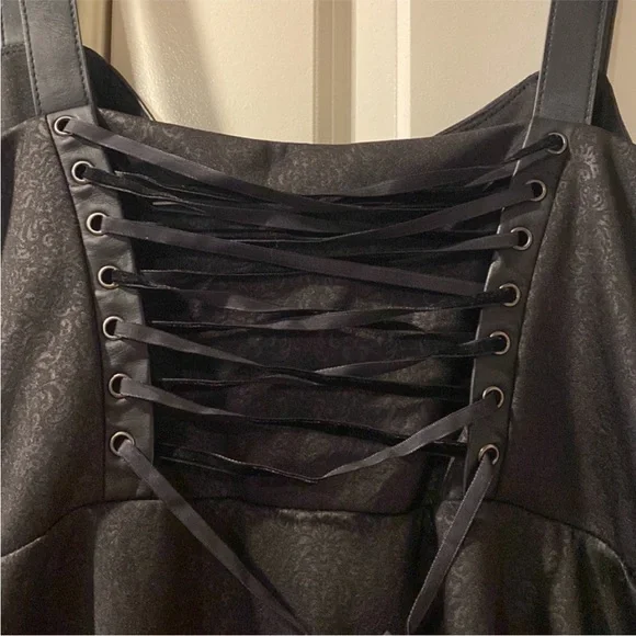 Torrid faux leather bustier corset back dress - Picture 12 of 12